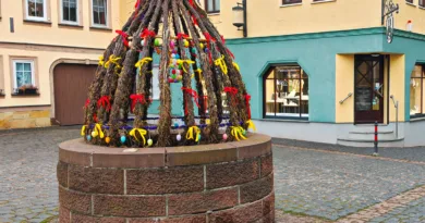Gotha: Osterkrone schmückt erneut den Buttermarkt