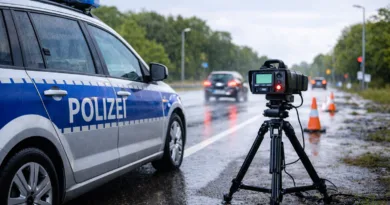 Gamstädt: Raser mit 102 km/h innerorts – über 100 Verstöße bei Kontrolle