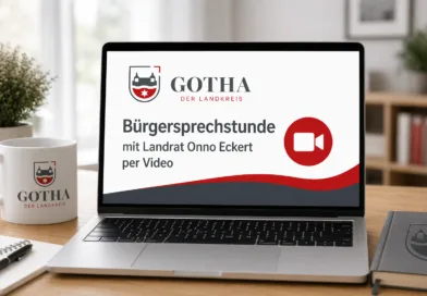 Landkreis Gotha: Bürgersprechstunde mit Landrat Onno Eckert per Video