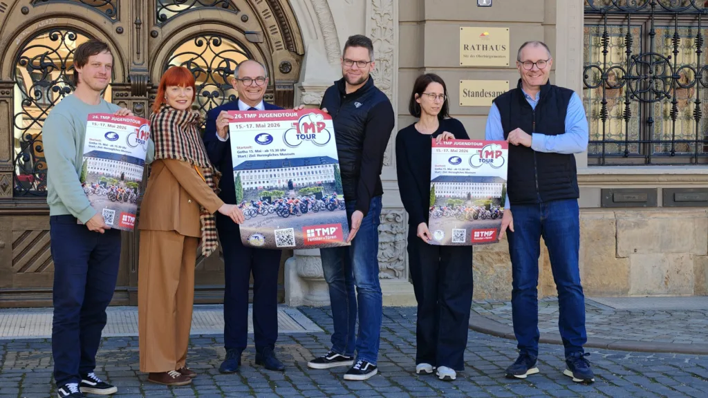 Gotha: TMP-Jugendtour 2026 startet mit Etappe rund um Schloss Friedenstein