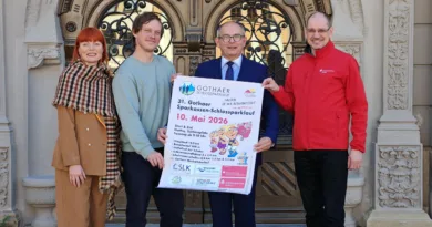 Gotha: 31. Sparkassen-Schlossparklauf am 10. Mai