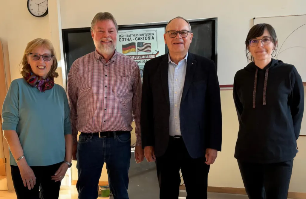 Gotha: Vorstandswahl im Städtepartnerschaftsverein Gotha – Gastonia
