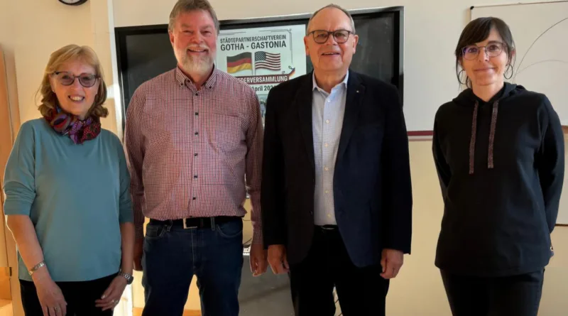 Gotha: Vorstandswahl im Städtepartnerschaftsverein Gotha – Gastonia