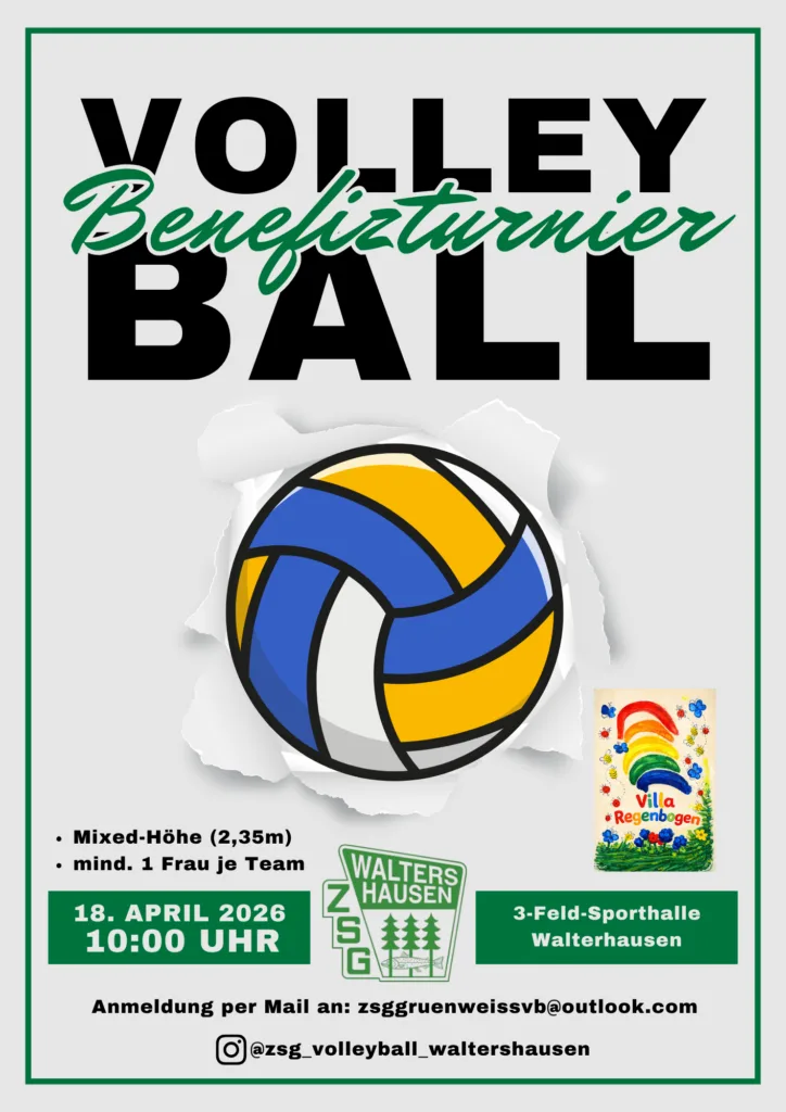 Waltershausen: Volleyball-Benefizturnier