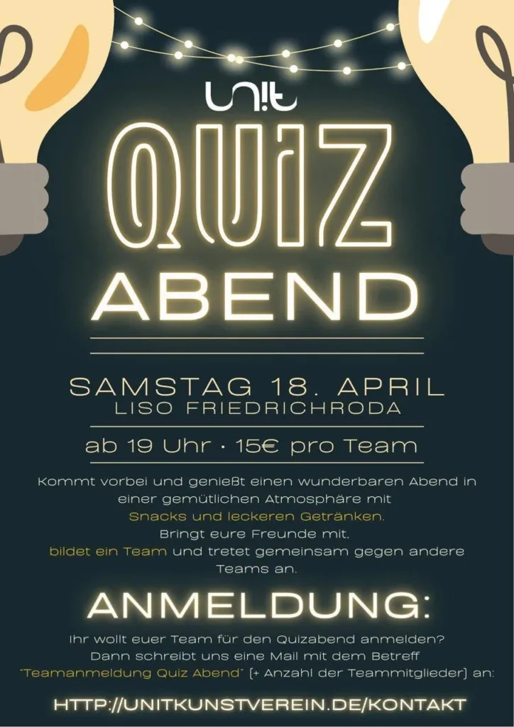 Friedrichroda: Veranstaltungen im April 2026