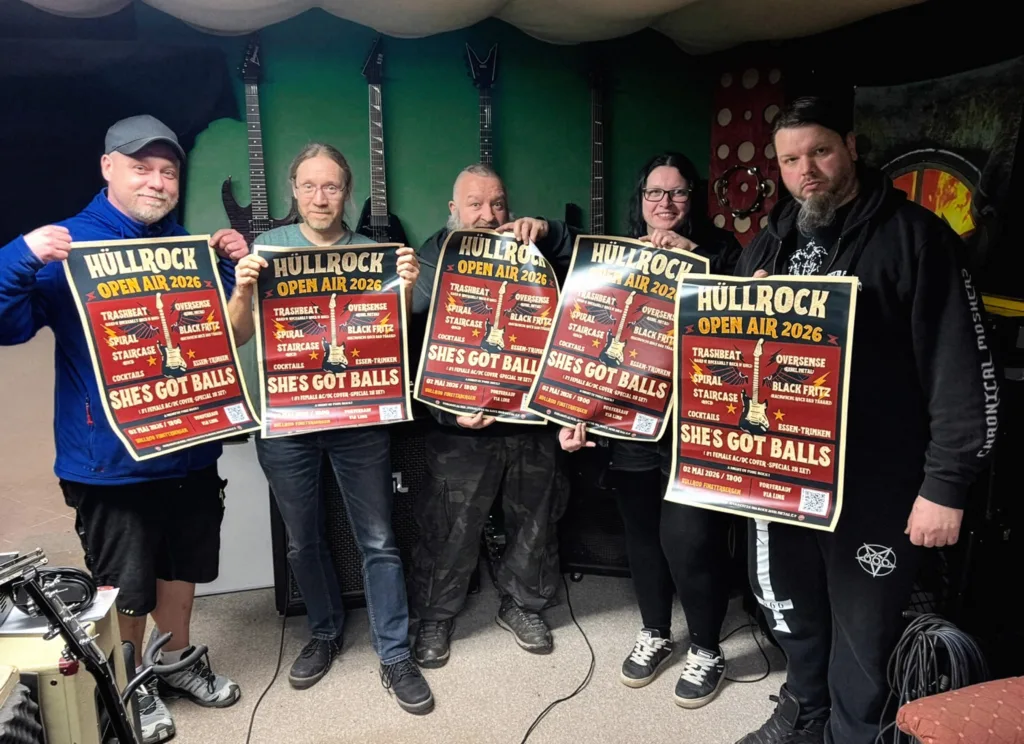 Finsterbergen: HÜLLROCK Open Air 2026 – Rockfestival mit starken Acts und neuem Konzept