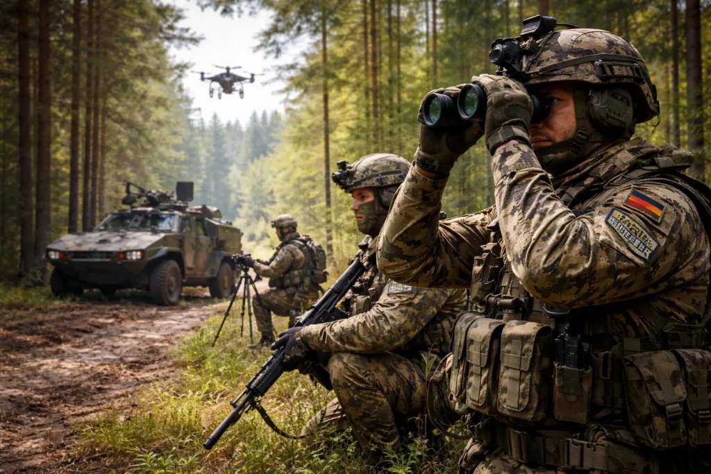 Landkreis Gotha: Bundeswehr übt Aufklärung – Hinweise für Bevölkerung