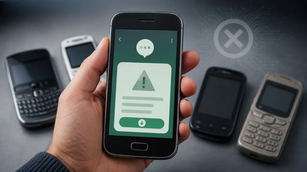 WhatsApp auf älteren Handys