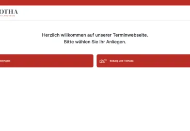 Landkreis Gotha: Termine für Wohngeld jetzt online buchbar – das ändert sich Landkreis Gotha: Termine für Wohngeld jetzt online buchbar – das ändert sich