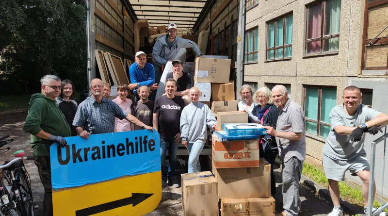 Gotha: 13 Tonnen Hilfsgüter auf dem Weg in die Ukraine Gotha: 13 Tonnen Hilfsgüter auf dem Weg in die Ukraine
