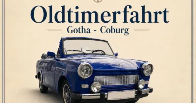 Oldtimerfahrt von Gotha nach Coburg