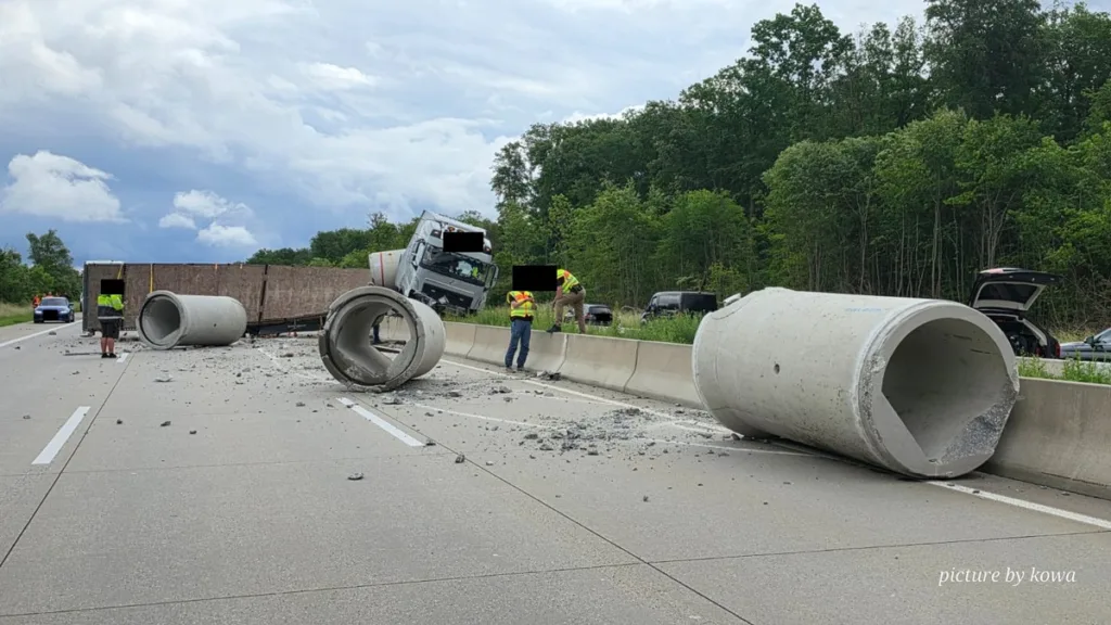 A4 bei Erfurt voll gesperrt