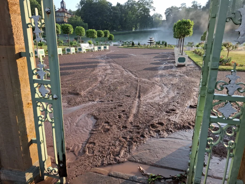 Gotha: Unwetter verursacht schwere Schäden