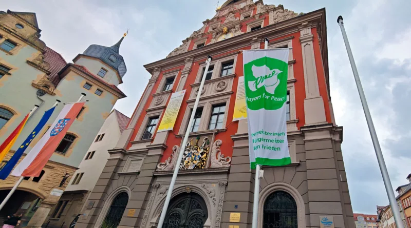 Gotha setzt Zeichen für Frieden und nukleare Abrüstung Gotha setzt Zeichen für Frieden und nukleare Abrüstung