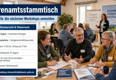 Gotha: Ehrenamtsstammtische im Sommer