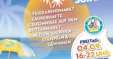 Gotha: Shoppingnacht bringt Einkaufen, Genuss und Kultur in die Innenstadt
