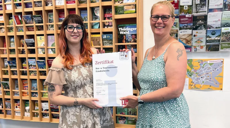 Friedrichroda: Touristinformation erneut mit i-Marke ausgezeichnet