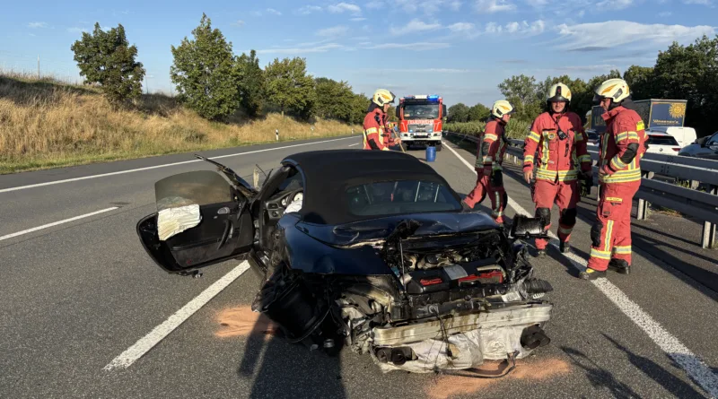 Feuerwehr Gotha rügt Verhalten von Verkehrsteilnehmern nach Unfall auf der A4 Feuerwehr Gotha rügt Verhalten von Verkehrsteilnehmern nach Unfall auf der A4