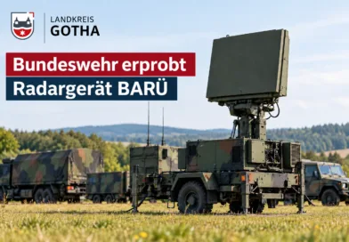 Landkreis Gotha: Bundeswehr erprobt Radargerät BARÜ Landkreis Gotha: Bundeswehr erprobt Radargerät BARÜ