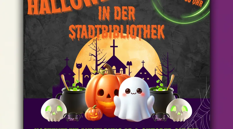 Gotha: Halloween-Abend für Kinder in der Stadtbibliothek