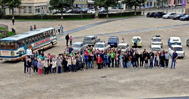 Oldtimerfahrt verbindet Gotha und Coburg