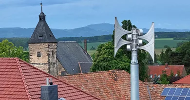 Uelleben: Erste neue Sirenenanlage in Betrieb genommen